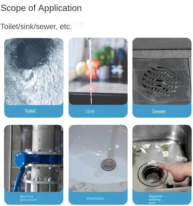 Powerful Sink & Drain Pipe Cleaner Powder