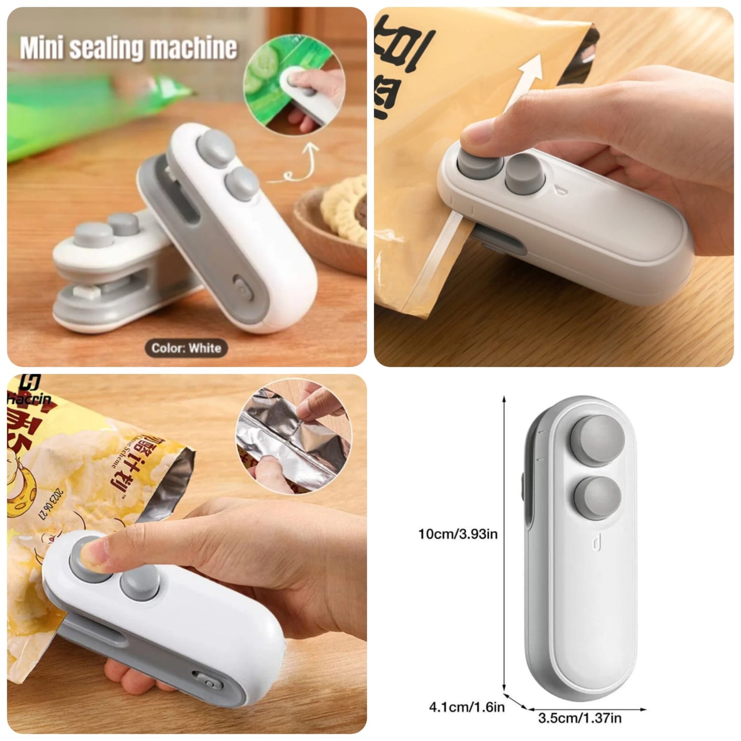 2-in-1 Mini Portable Bag Sealer & Cutter
