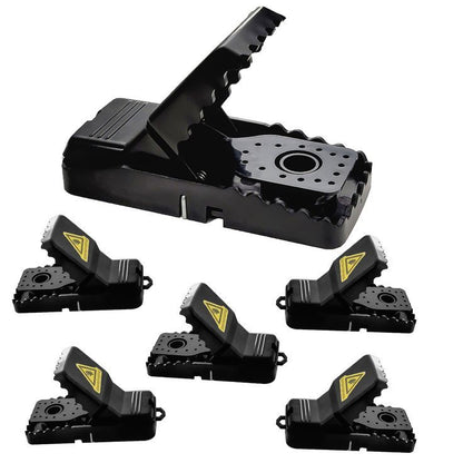 Heavy-Duty High-Efficiency Snap Mouse Trap Set