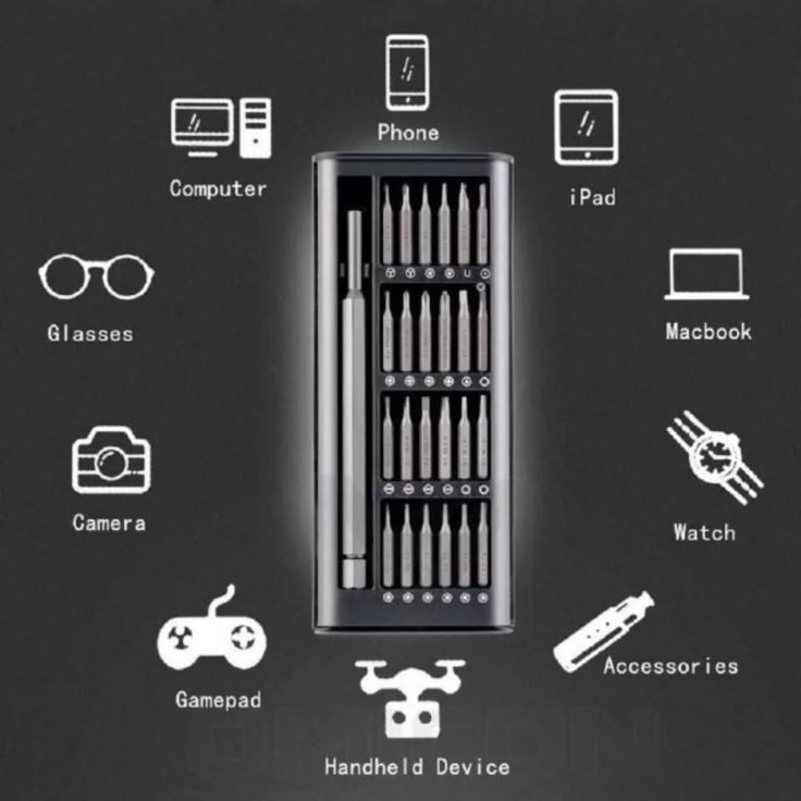 24-in-1 Precision Screwdriver Repair Tool Kit