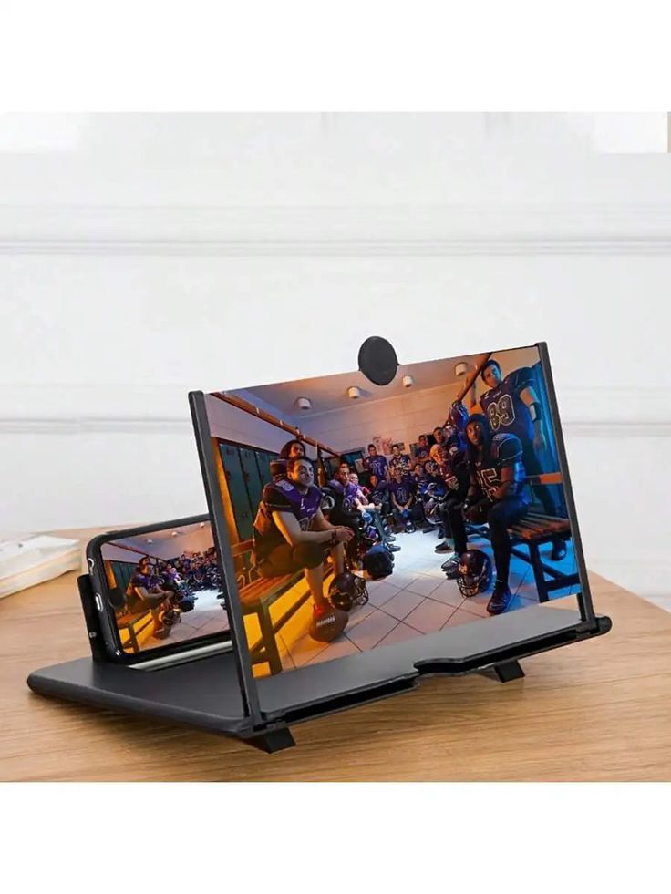 12-Inch 3D Mobile Screen Magnifier & Amplifier Stand