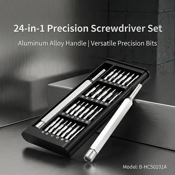24-in-1 Precision Screwdriver Repair Tool Kit