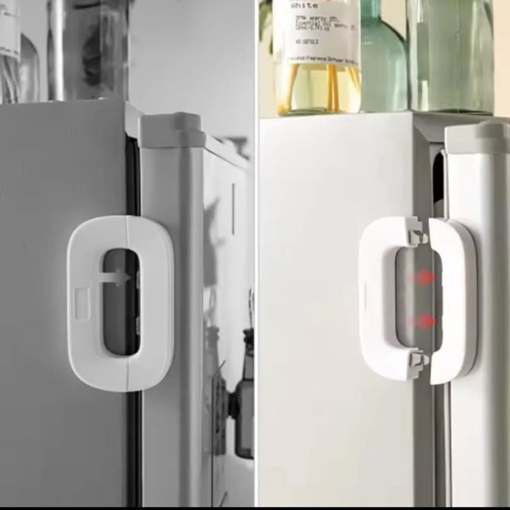 Refrigerator Lock for Child Safety Cabinet Lock Fridge Freezer Door Lock