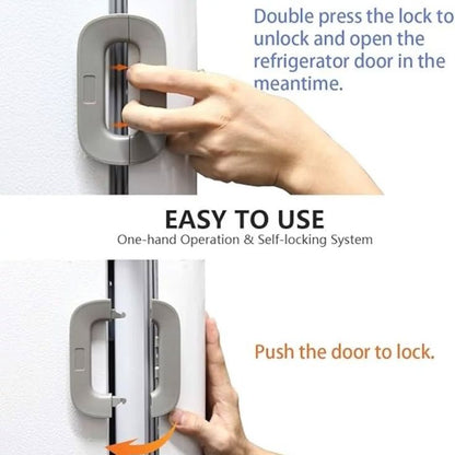 Refrigerator Lock for Child Safety Cabinet Lock Fridge Freezer Door Lock