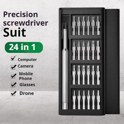 24-in-1 Precision Screwdriver Repair Tool Kit
