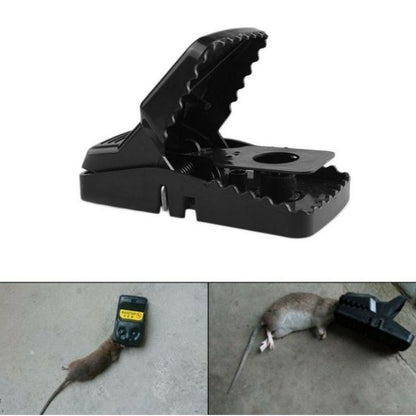 Heavy-Duty High-Efficiency Snap Mouse Trap Set