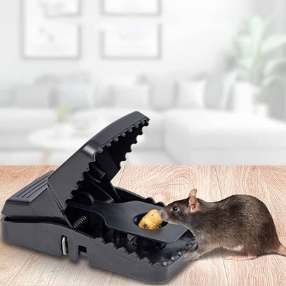 Heavy-Duty High-Efficiency Snap Mouse Trap Set