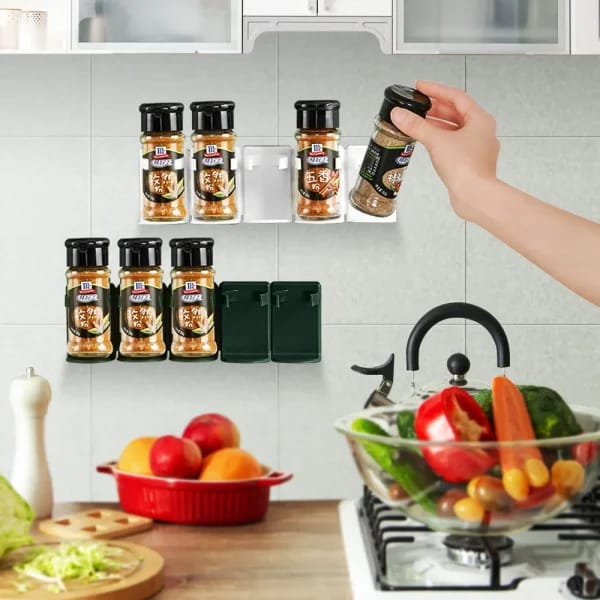 Magnetic Wall-Mounted Storage Rack