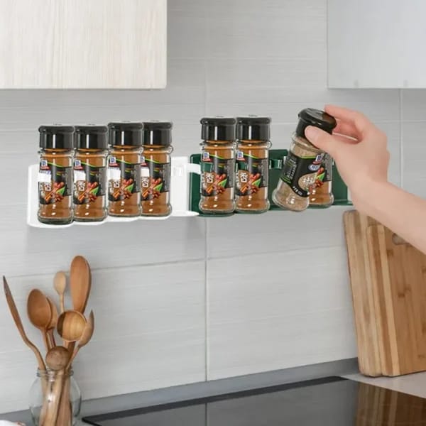 Magnetic Wall-Mounted Storage Rack
