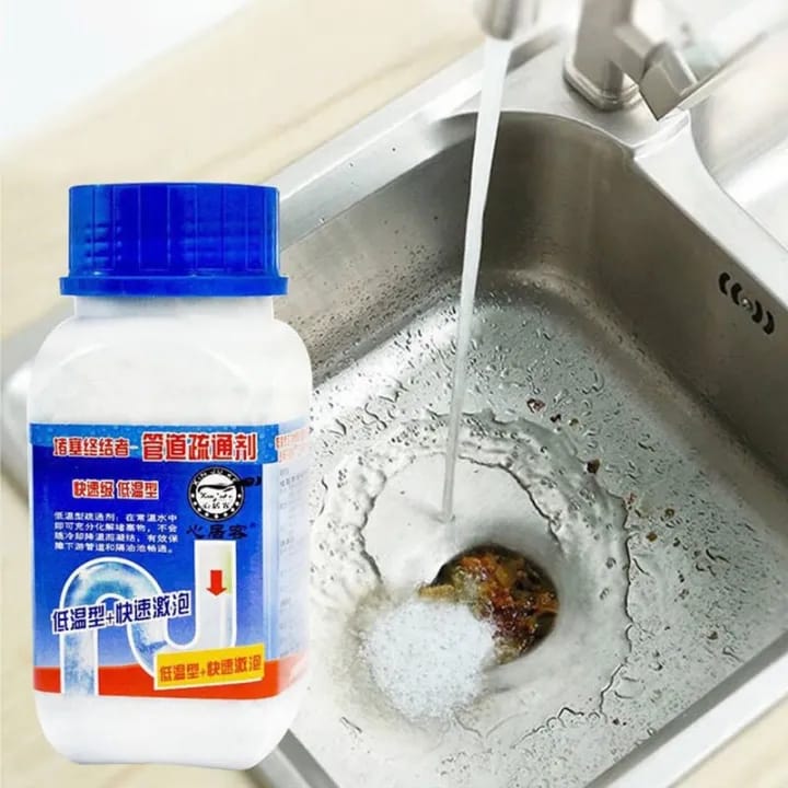 Powerful Sink & Drain Pipe Cleaner Powder