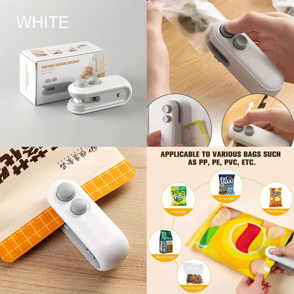 2-in-1 Mini Portable Bag Sealer & Cutter