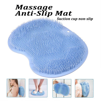 Silicone Foot Scrubber & Shower Massage Mat