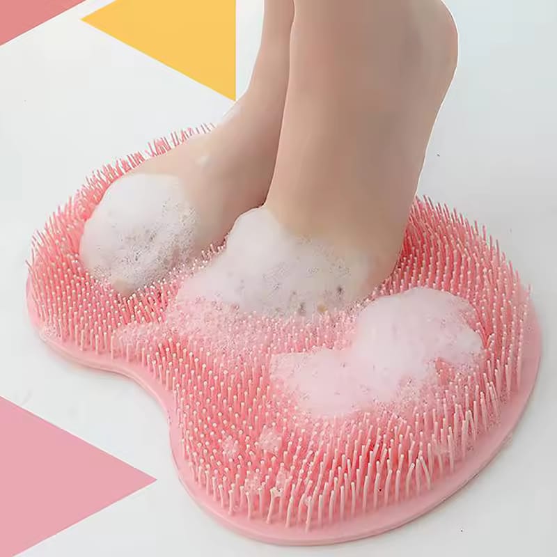 Silicone Foot Scrubber & Shower Massage Mat