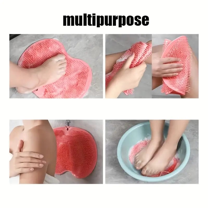 Silicone Foot Scrubber & Shower Massage Mat