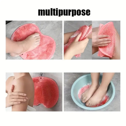 Silicone Foot Scrubber & Shower Massage Mat