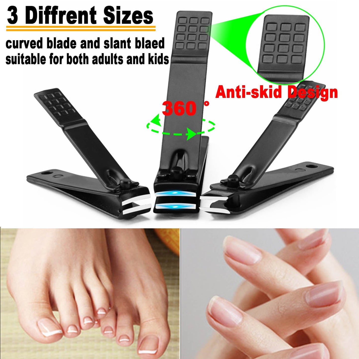 Professional Stainless Steel Manicure & Pedicure Kit