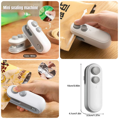 2-in-1 Mini Portable Bag Sealer & Cutter