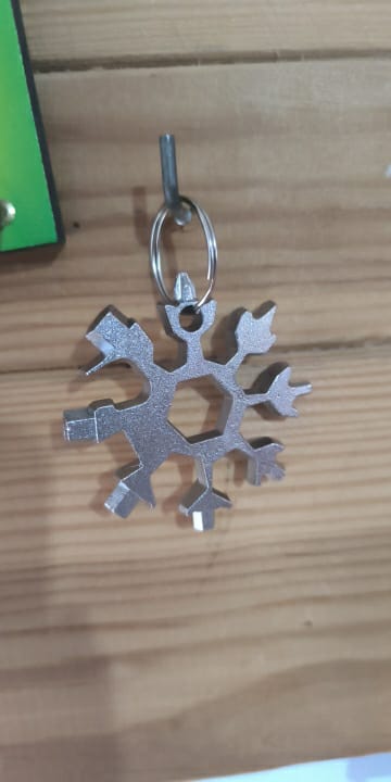 18-in-1 Stainless Steel Snowflake Multi-Tool