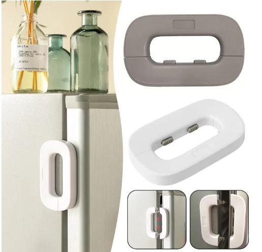 Refrigerator Lock for Child Safety Cabinet Lock Fridge Freezer Door Lock