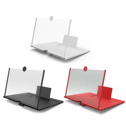 12-Inch 3D Mobile Screen Magnifier & Amplifier Stand