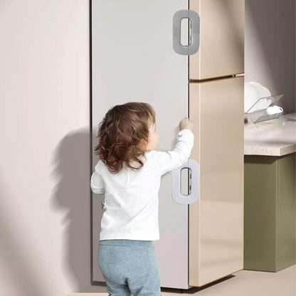 Refrigerator Lock for Child Safety Cabinet Lock Fridge Freezer Door Lock