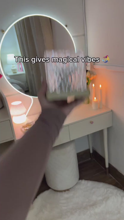 16-Color RGB Rotating Water Ripple Lava Lamp