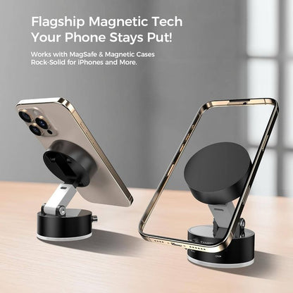 Magnetic Suction Cup Car Phone Mount