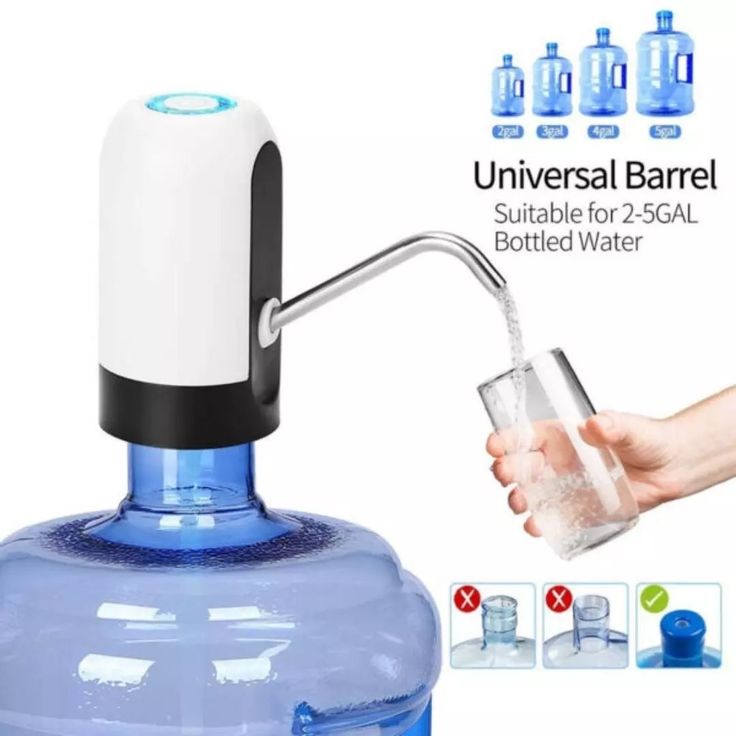 Automatic Wireless Water Bottle Pump