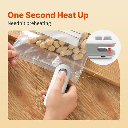 2-in-1 Mini Portable Bag Sealer & Cutter