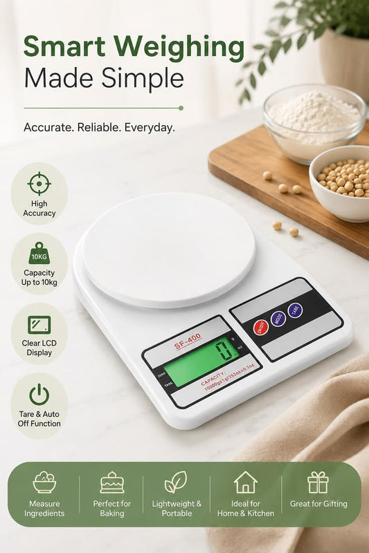Electronic Digital Kitchen Weight Scale