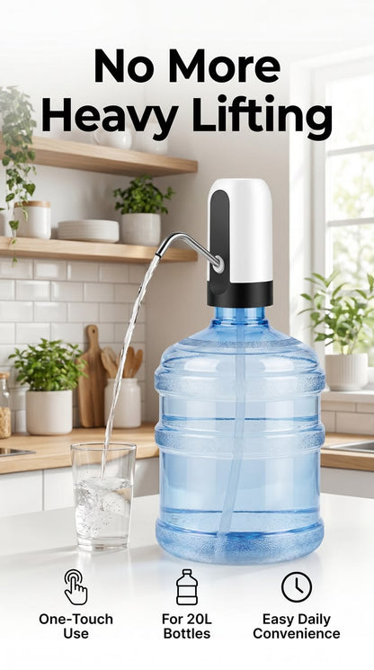 Automatic Wireless Water Bottle Pump