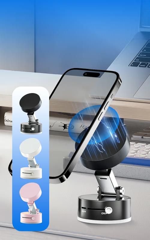Magnetic Suction Cup Car Phone Mount