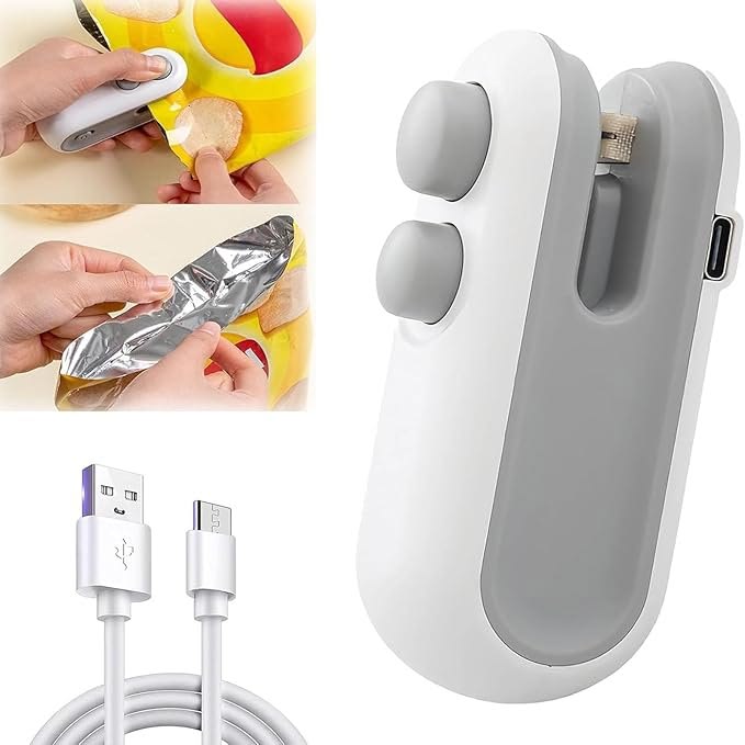 2-in-1 Mini Portable Bag Sealer & Cutter
