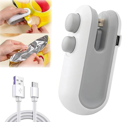 2-in-1 Mini Portable Bag Sealer & Cutter