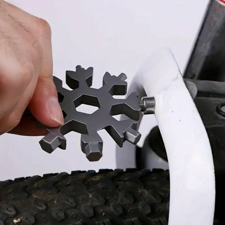 18-in-1 Stainless Steel Snowflake Multi-Tool