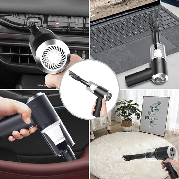 120W Portable Handheld Wireless Car Vacuum Cleaner